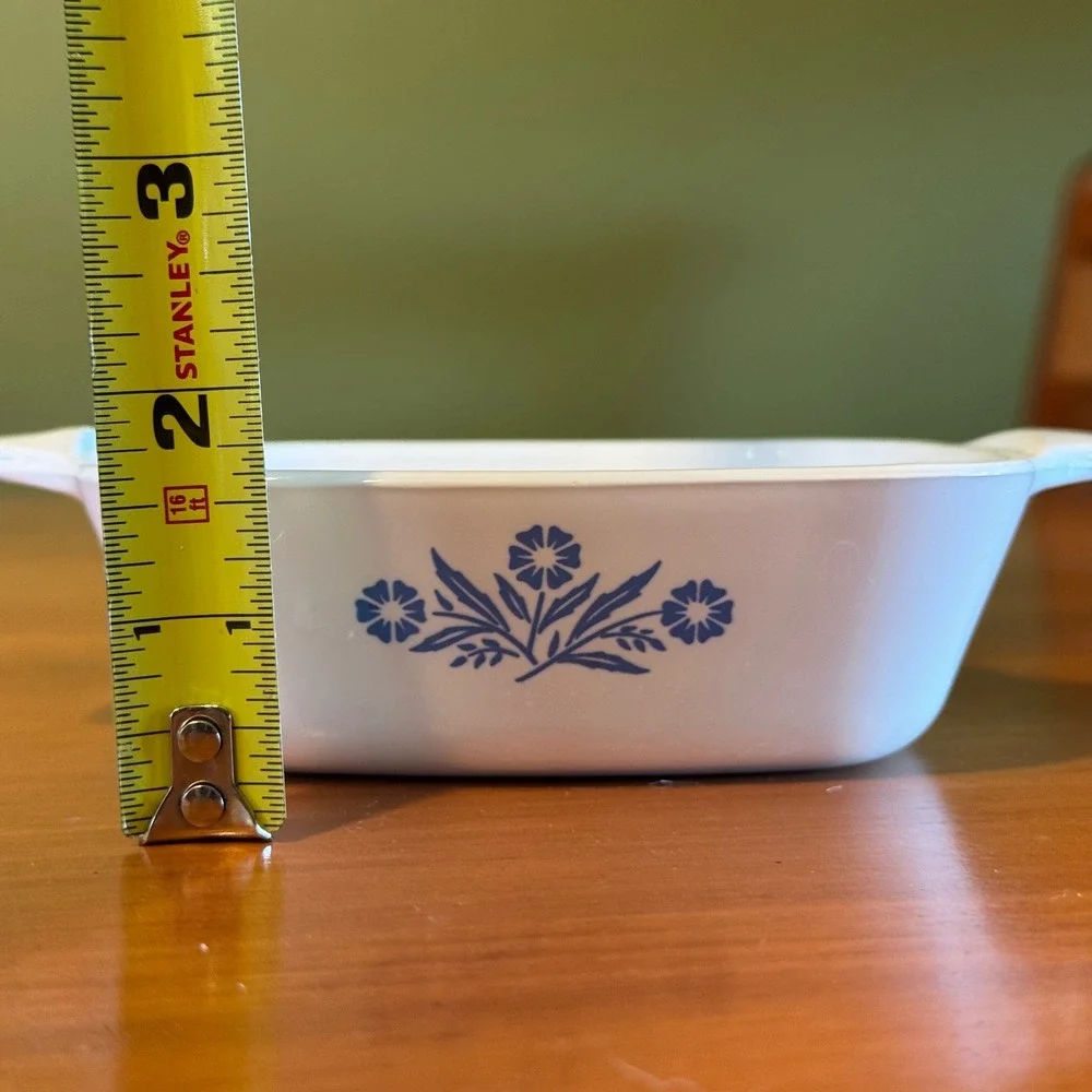 Vintage Corning Ware Blue Cornflower P-41 Petite Pan Casserole Dish Made in USA